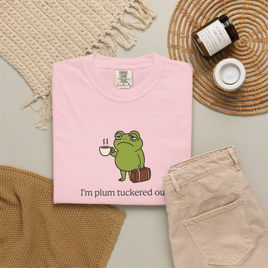 Plum Tuckered Out T-shirt
