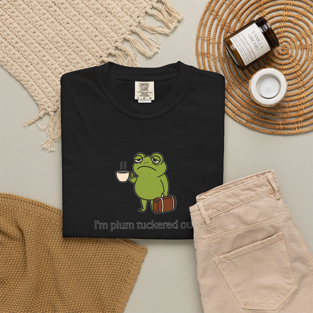 Plum Tuckered Out T-shirt