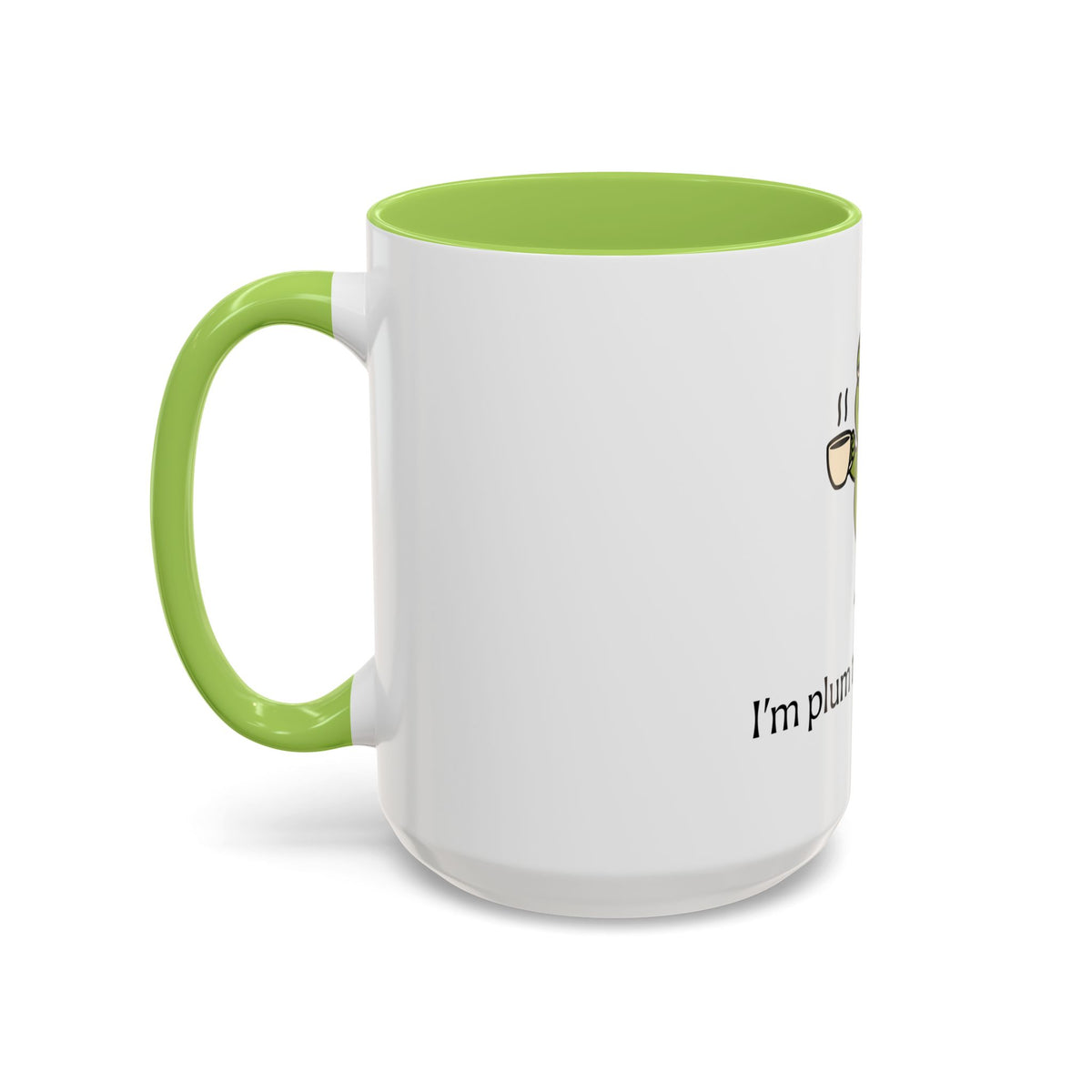 Plum Tuckered Out Coffee Mug