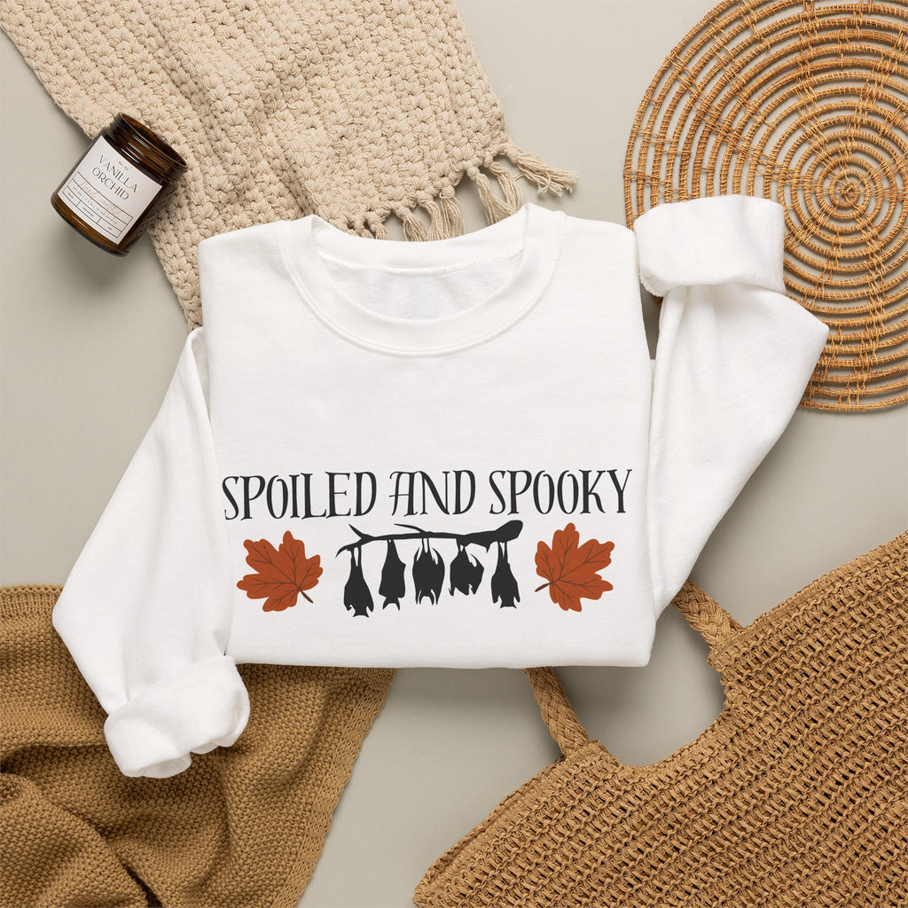 Spoiled and Spooky Crewneck Sweatshirt