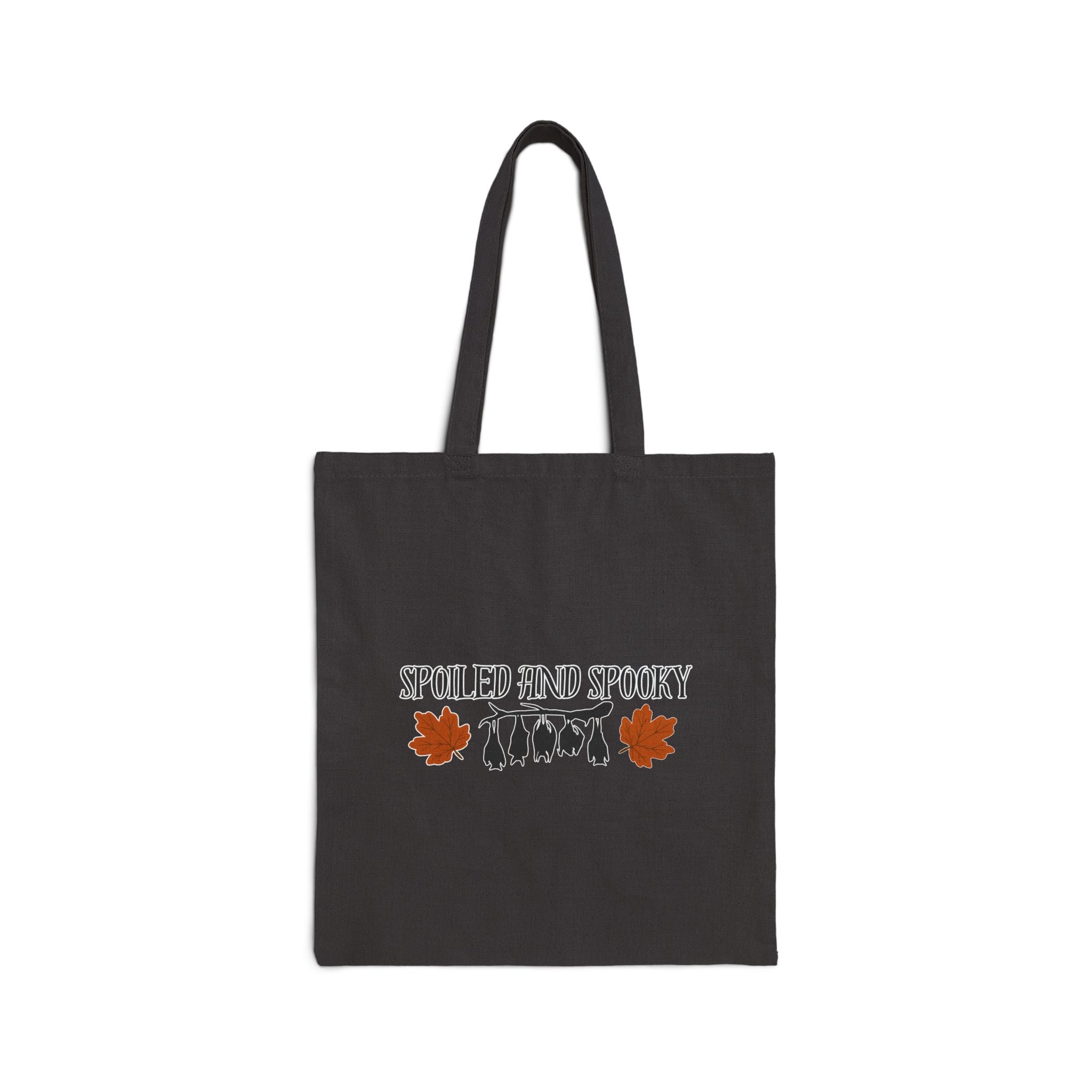 Spoiled and Spooky Canvas Tote Bag