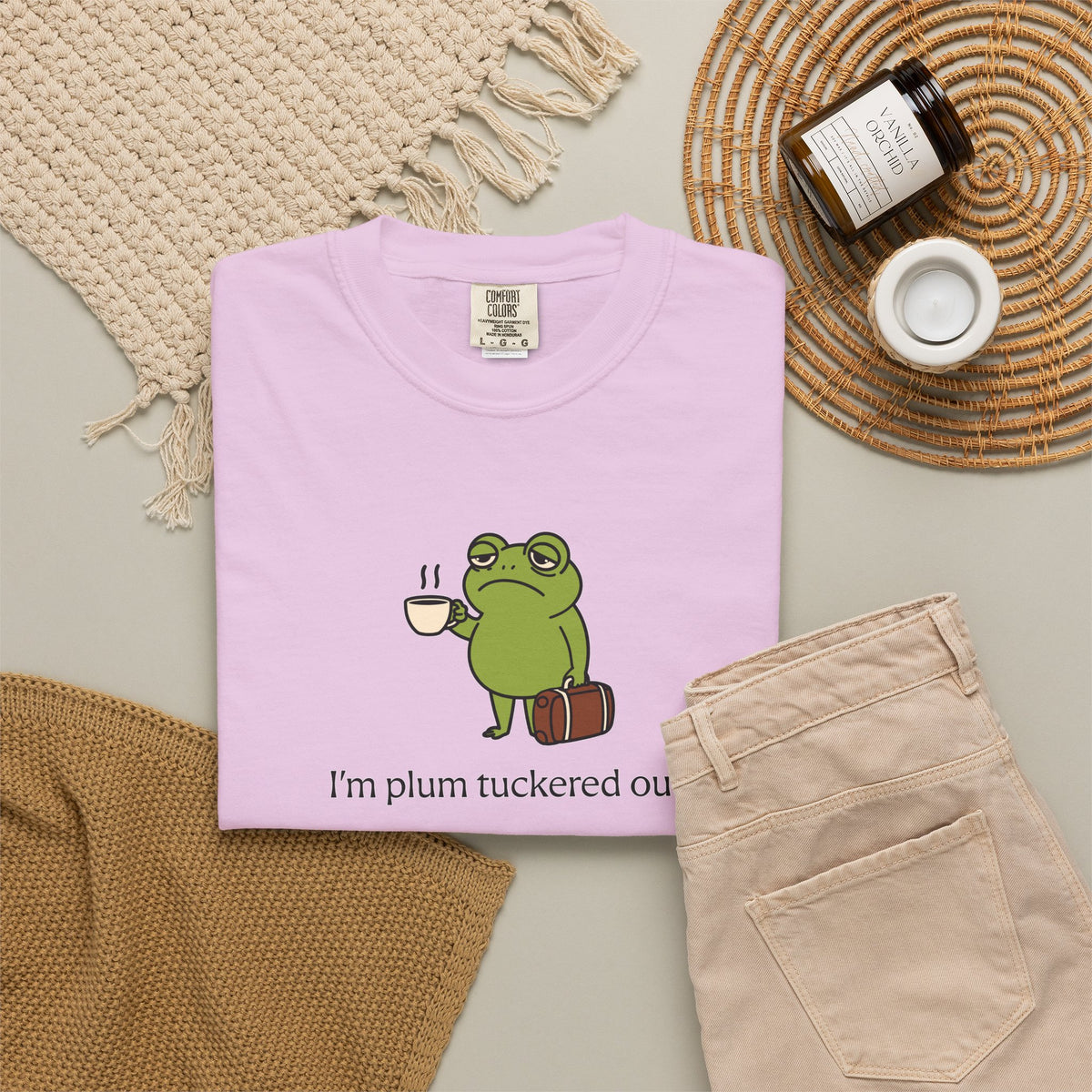 Plum Tuckered Out T-shirt
