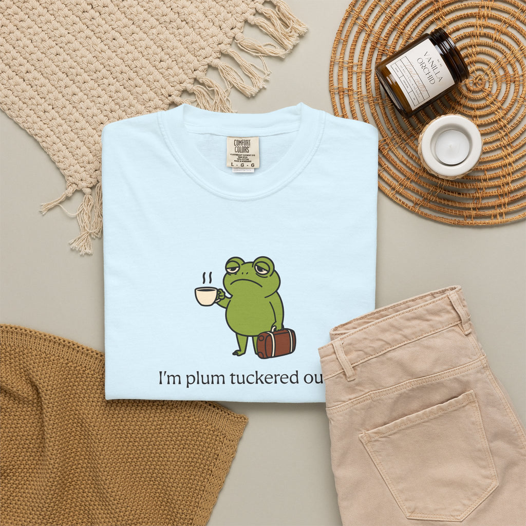 Plum Tuckered Out T-shirt
