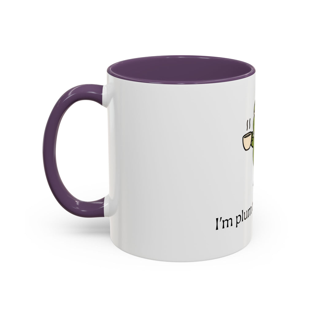 Plum Tuckered Out Coffee Mug