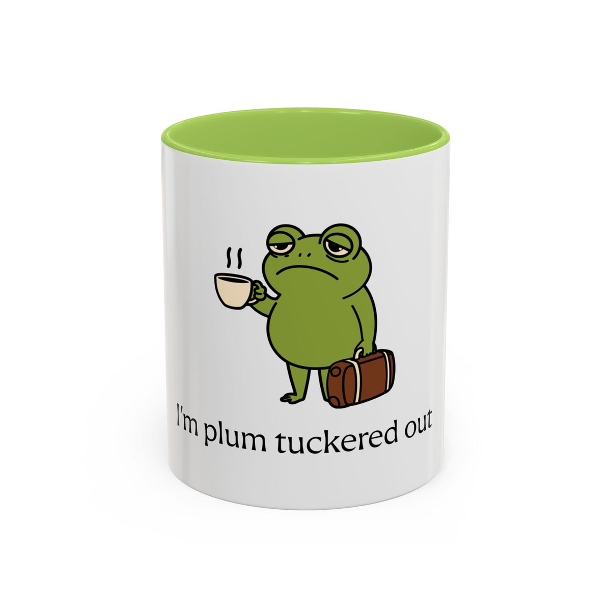 Plum Tuckered Out Coffee Mug