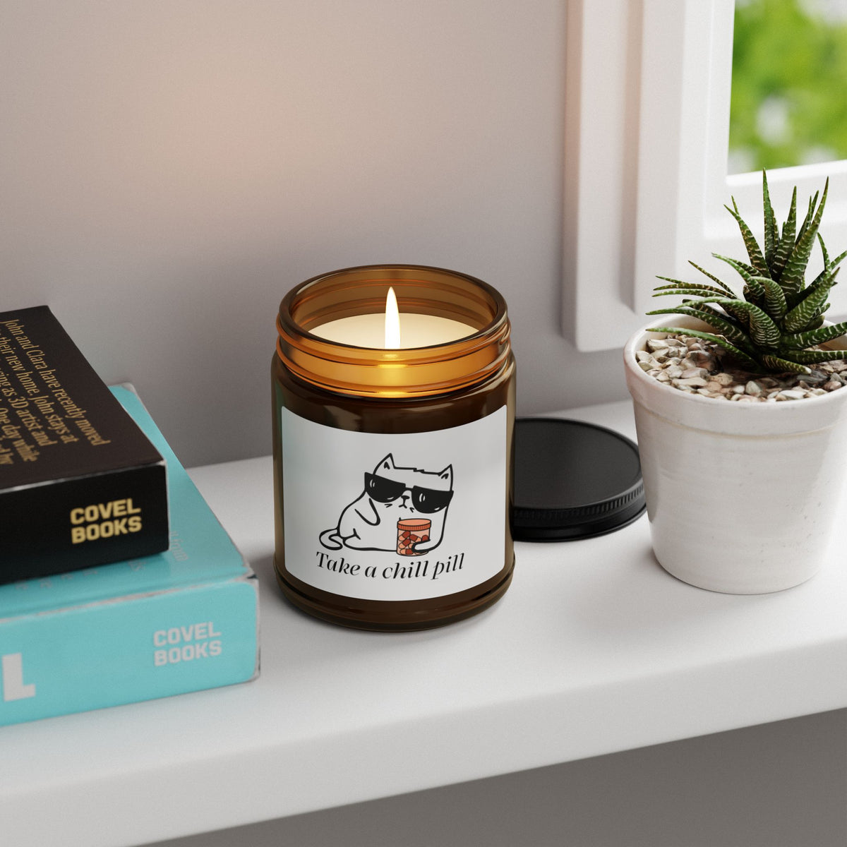 Chill Pill Scented Soy Candle