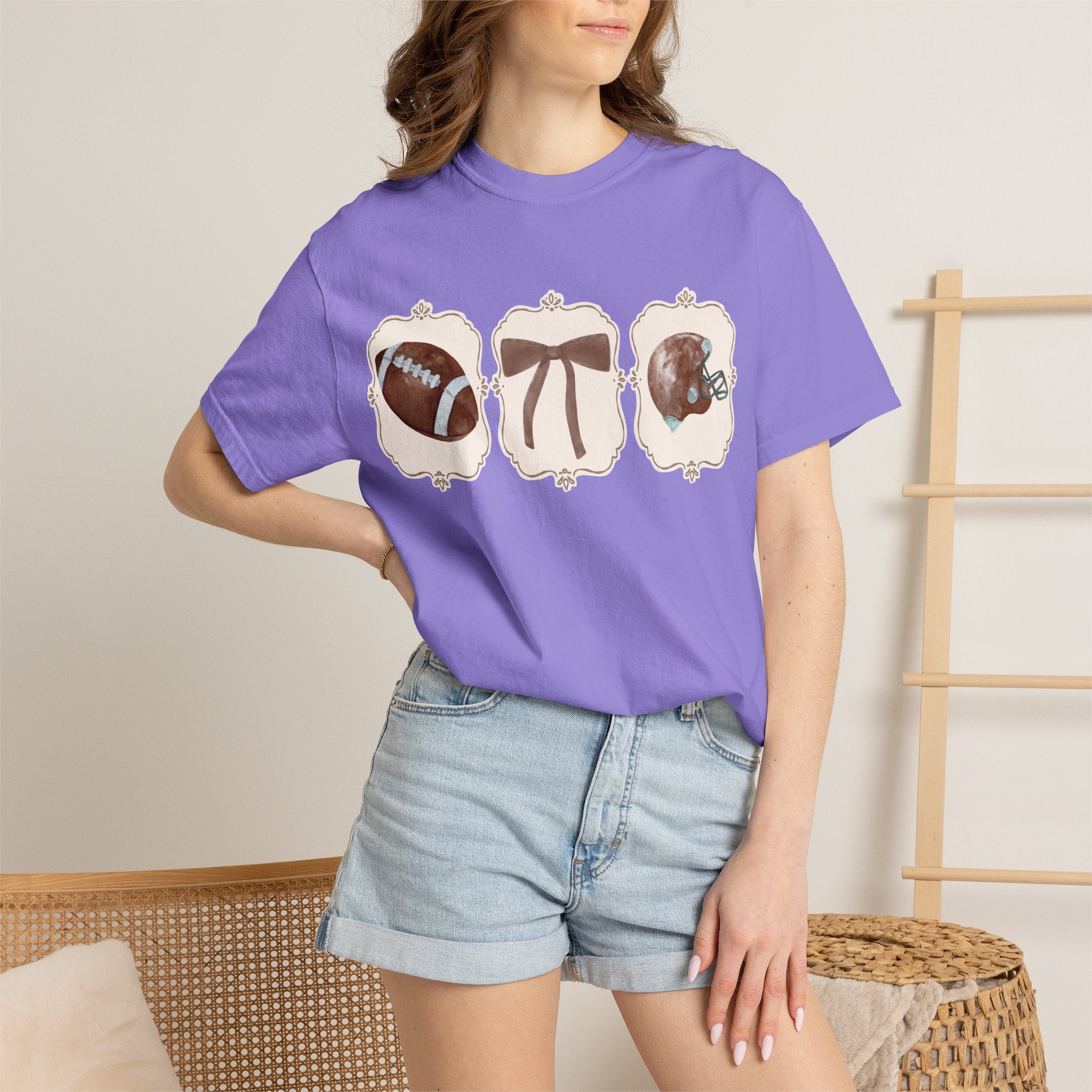 Cutsie Football T-shirt