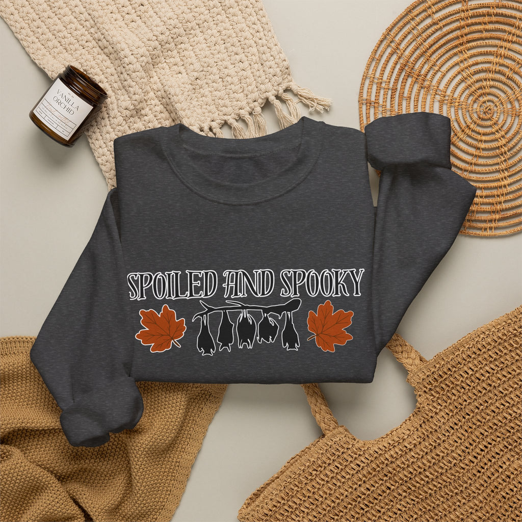 Spoiled and Spooky Crewneck Sweatshirt