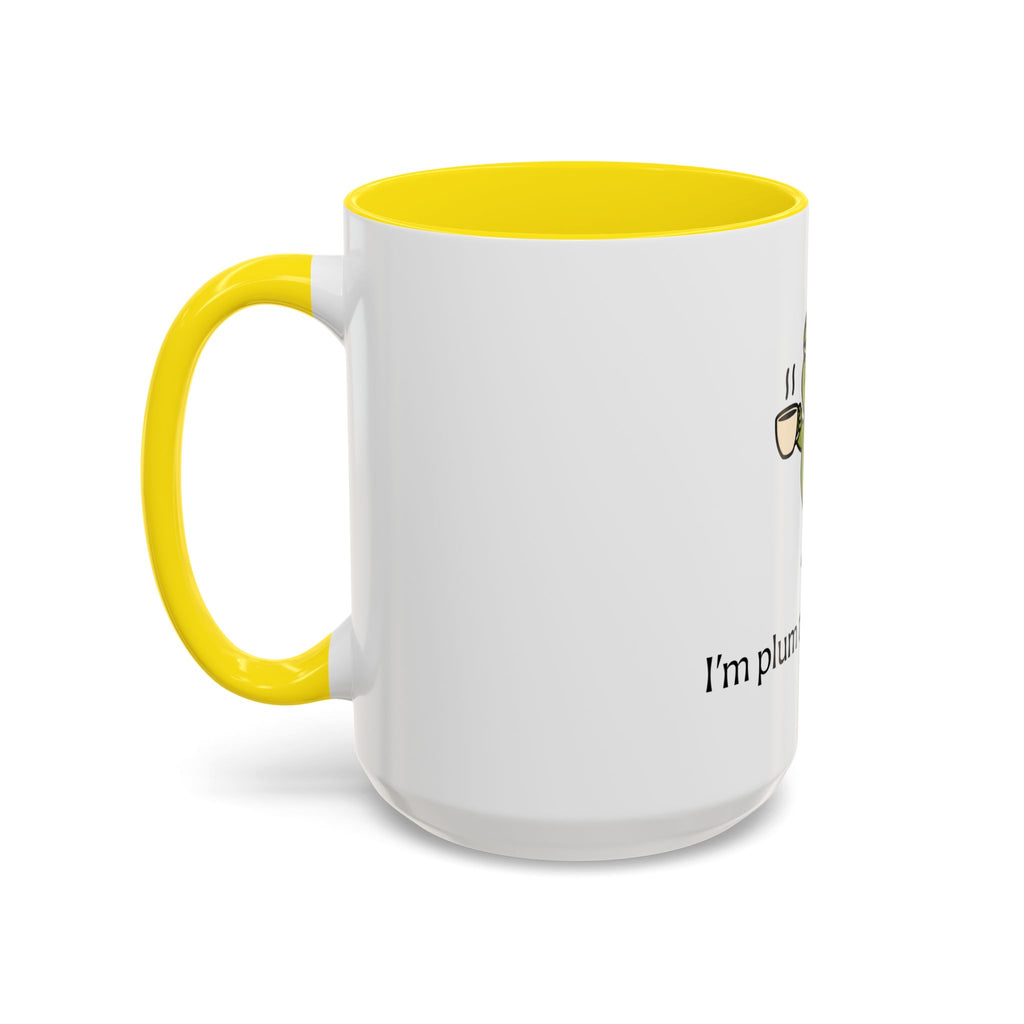 Plum Tuckered Out Coffee Mug