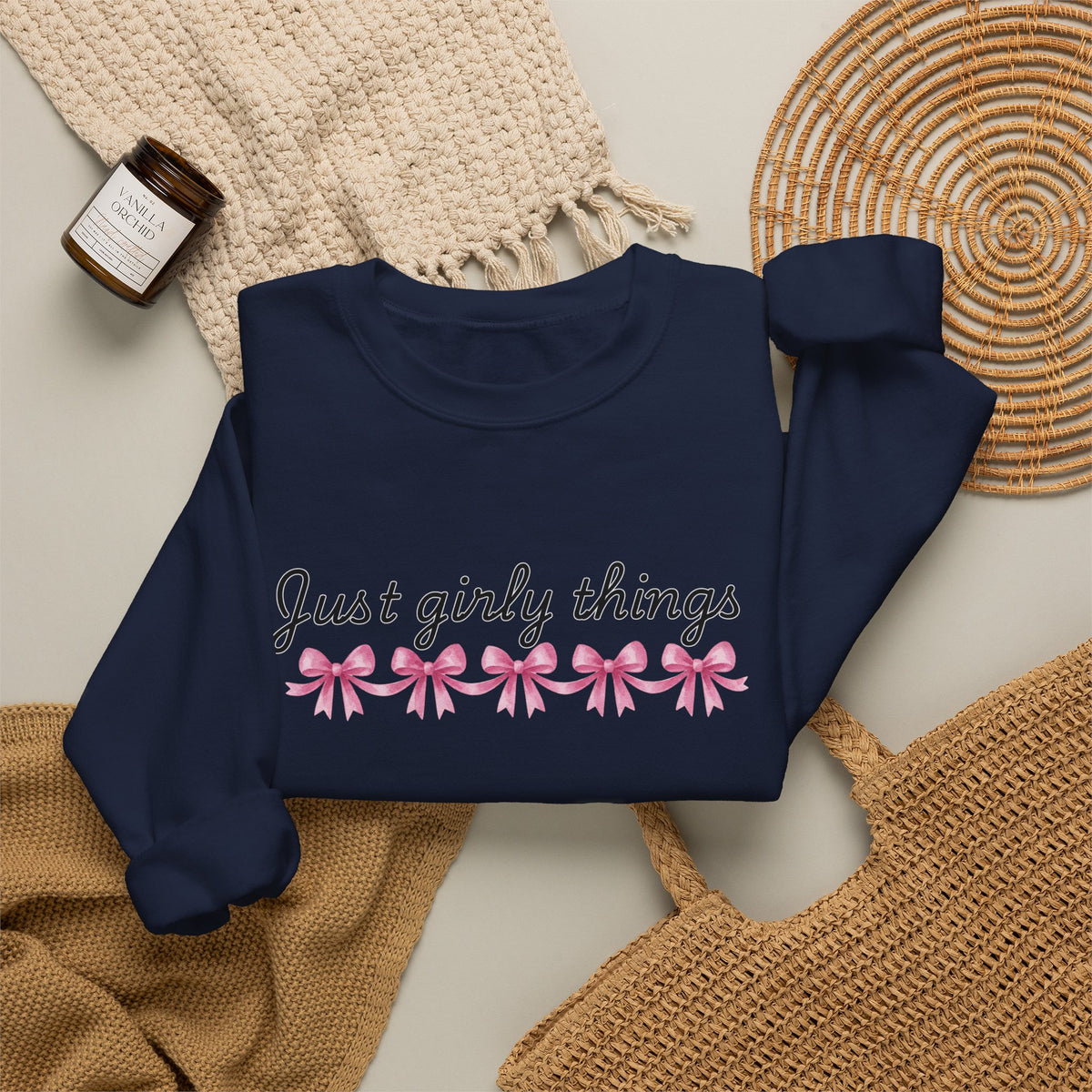 Just Girly Things Sweatshirt