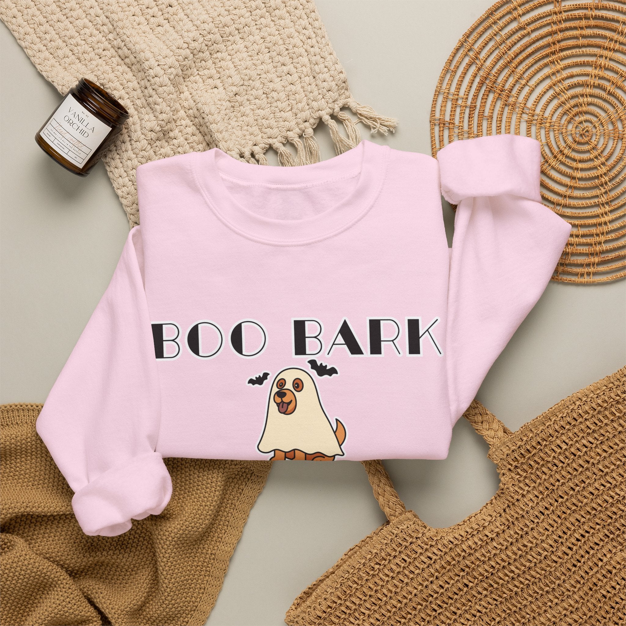 Boo Bark Crewneck Sweatshirt