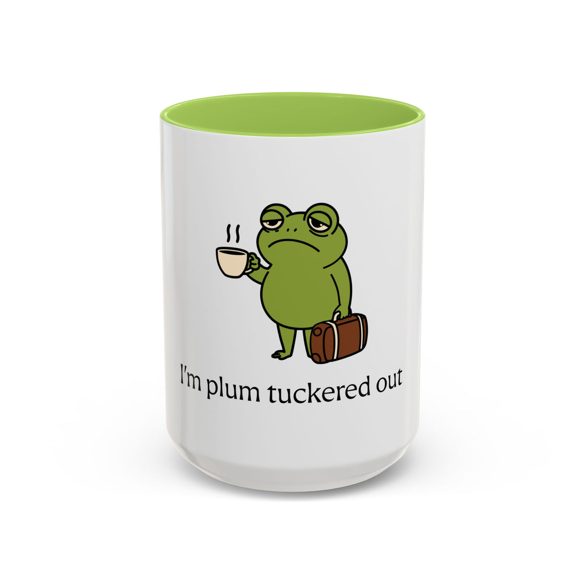 Plum Tuckered Out Coffee Mug