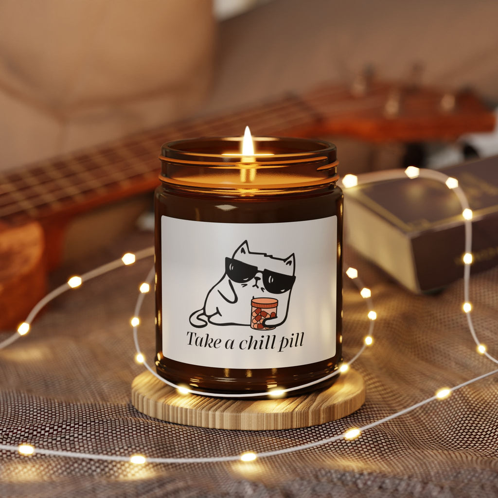 Chill Pill Scented Soy Candle