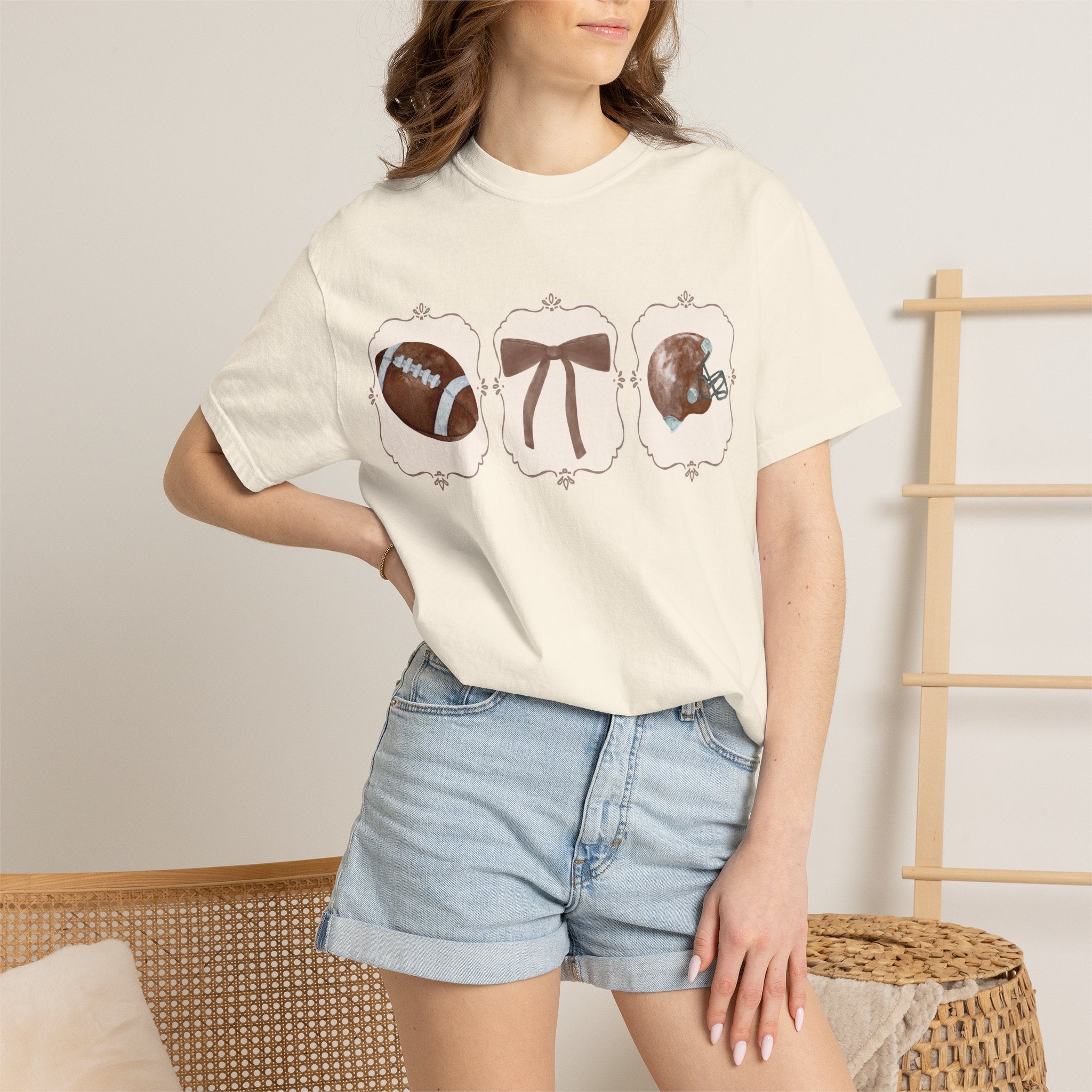 Cutsie Football T-shirt