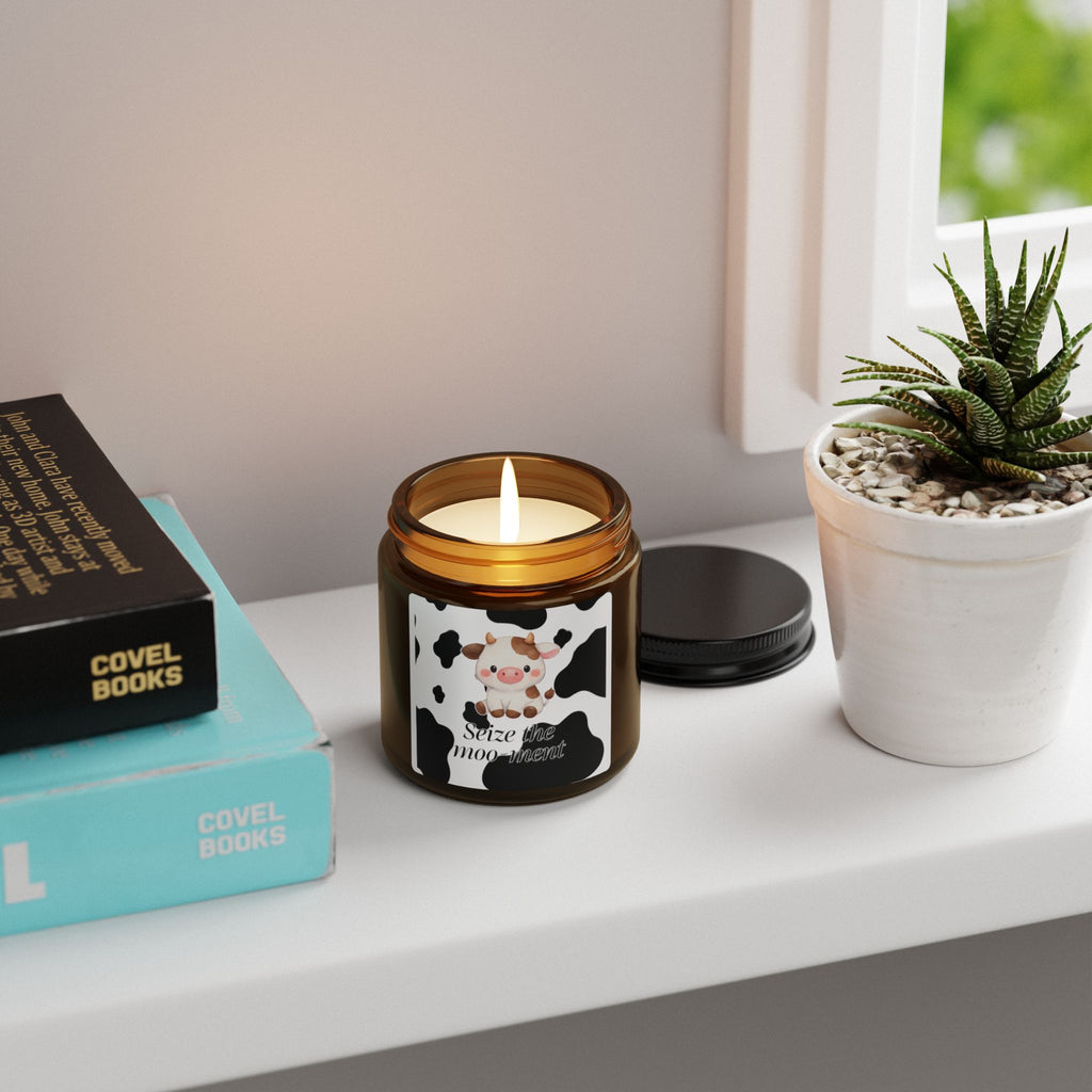 Seize the Moo-Ment Scented Soy Candle