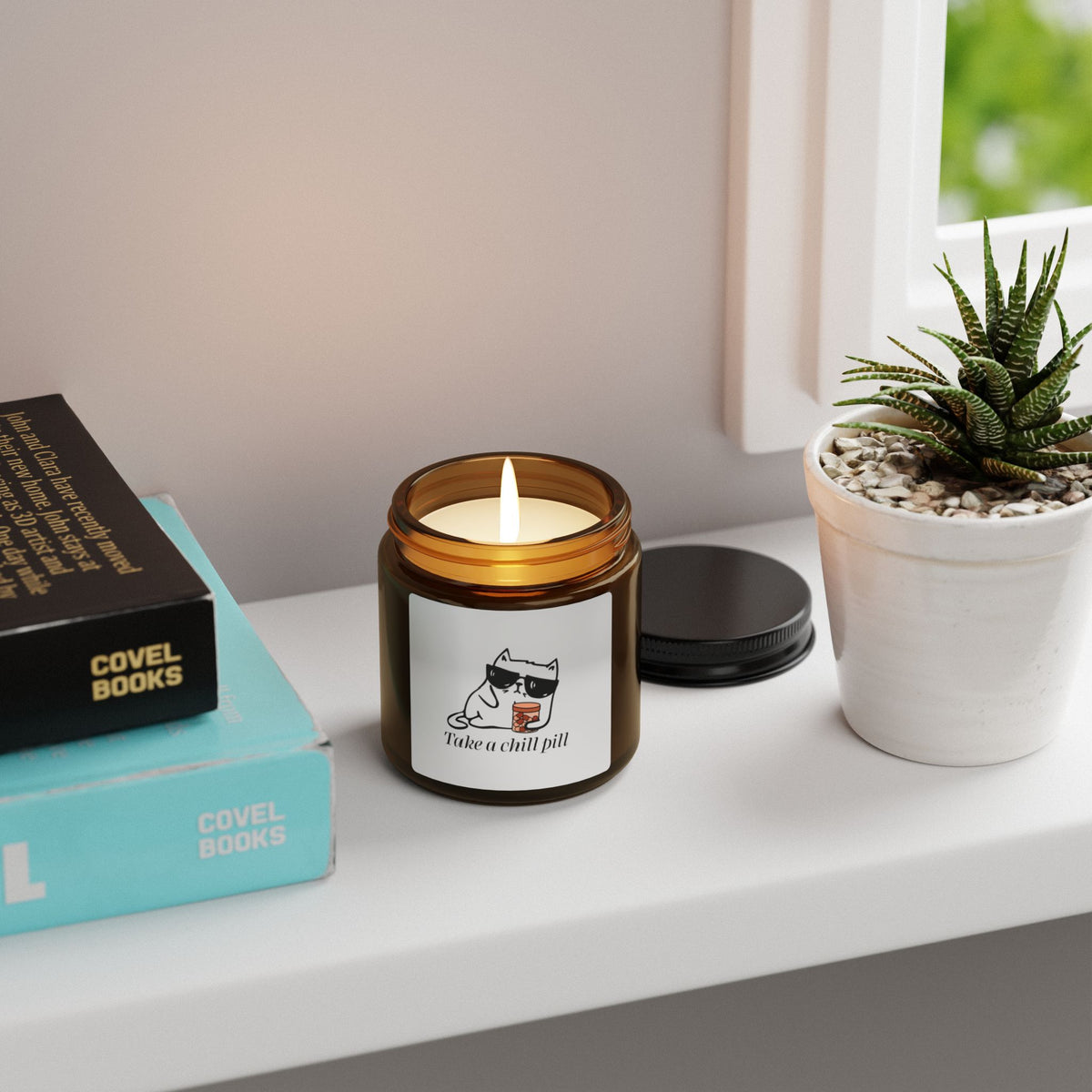 Chill Pill Scented Soy Candle