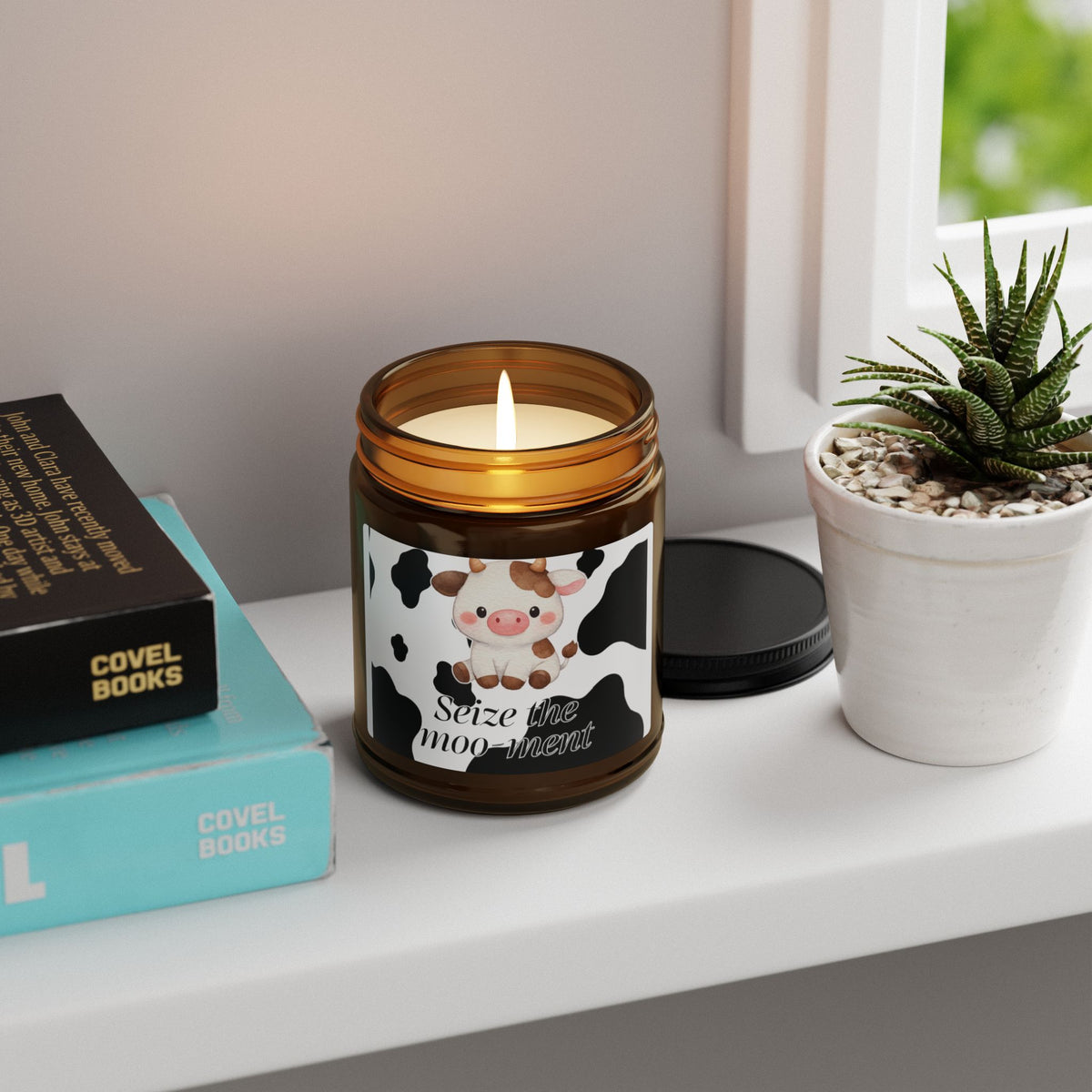 Seize the Moo-Ment Scented Soy Candle