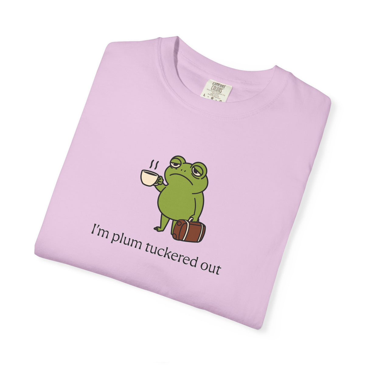 Plum Tuckered Out T-shirt