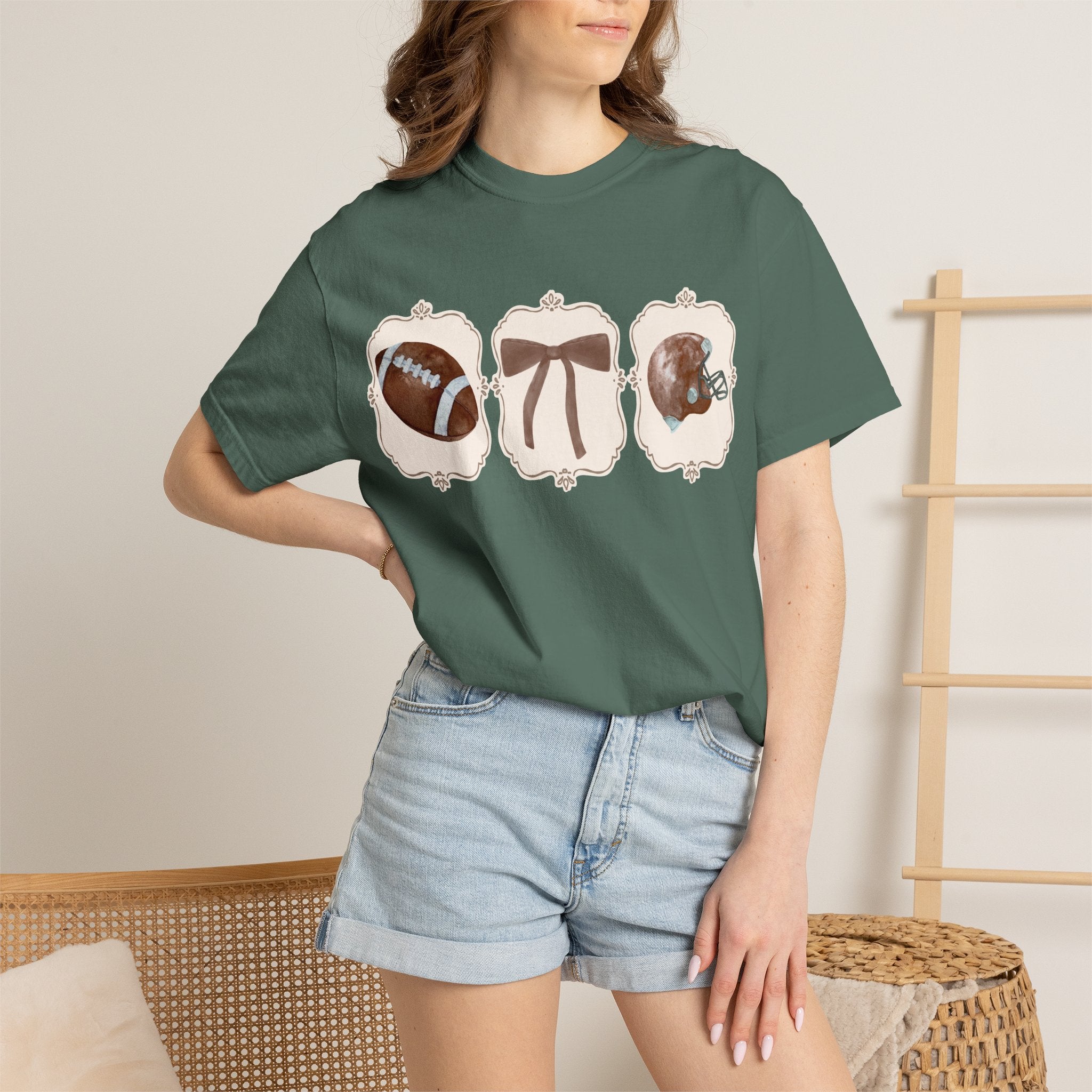 Cutsie Football T-shirt
