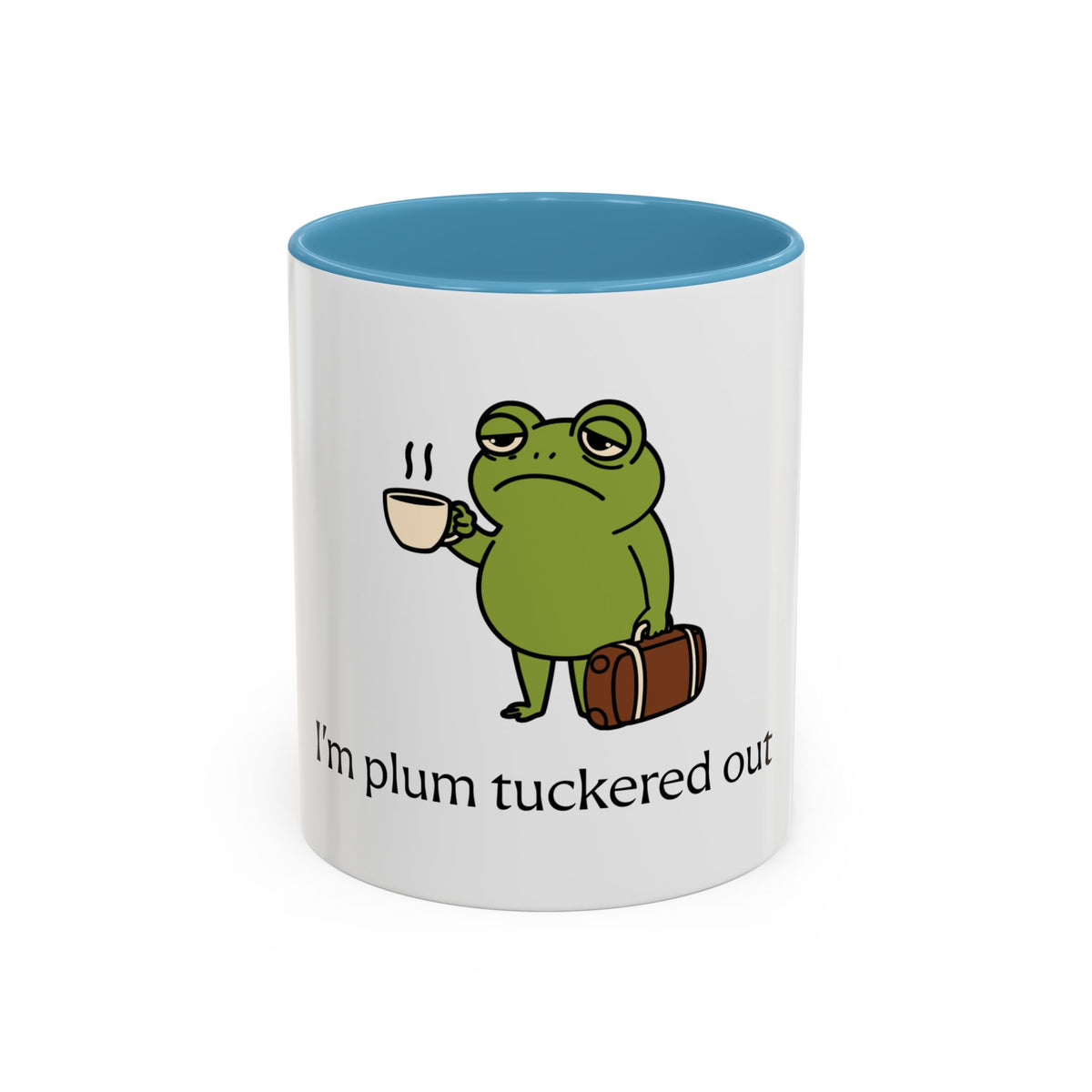 Plum Tuckered Out Coffee Mug
