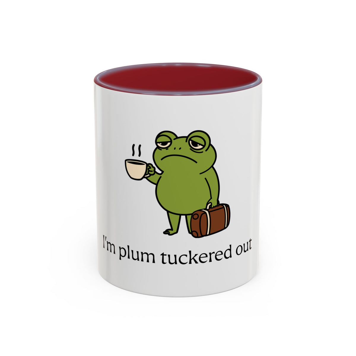 Plum Tuckered Out Coffee Mug