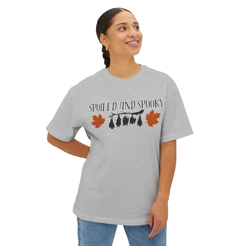 Spooky and Spoiled Oversized Boxy Tee