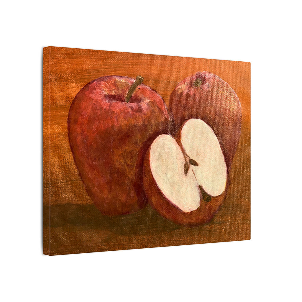 Red Apple Still Life Canvas