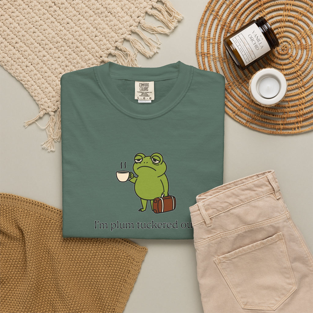 Plum Tuckered Out T-shirt