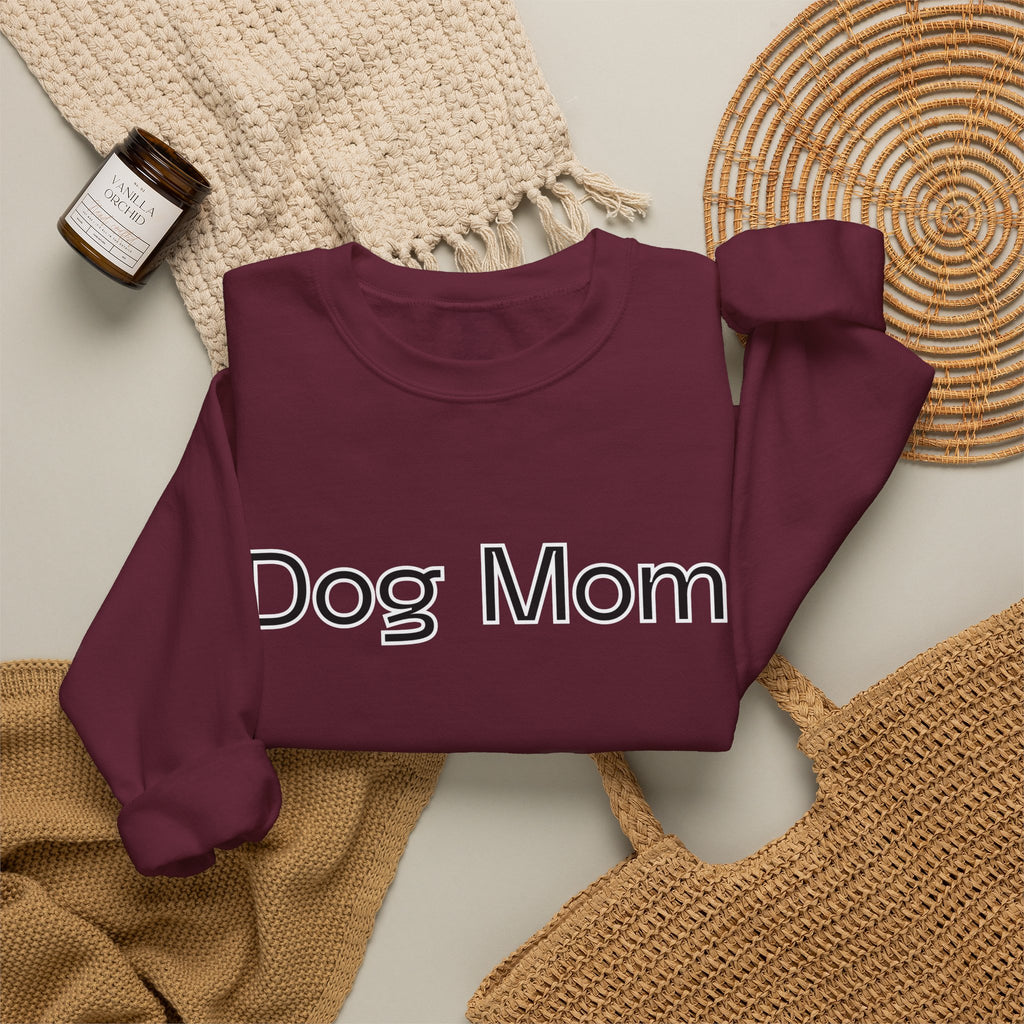 Fall Dog Mom Crewneck Sweatshirt