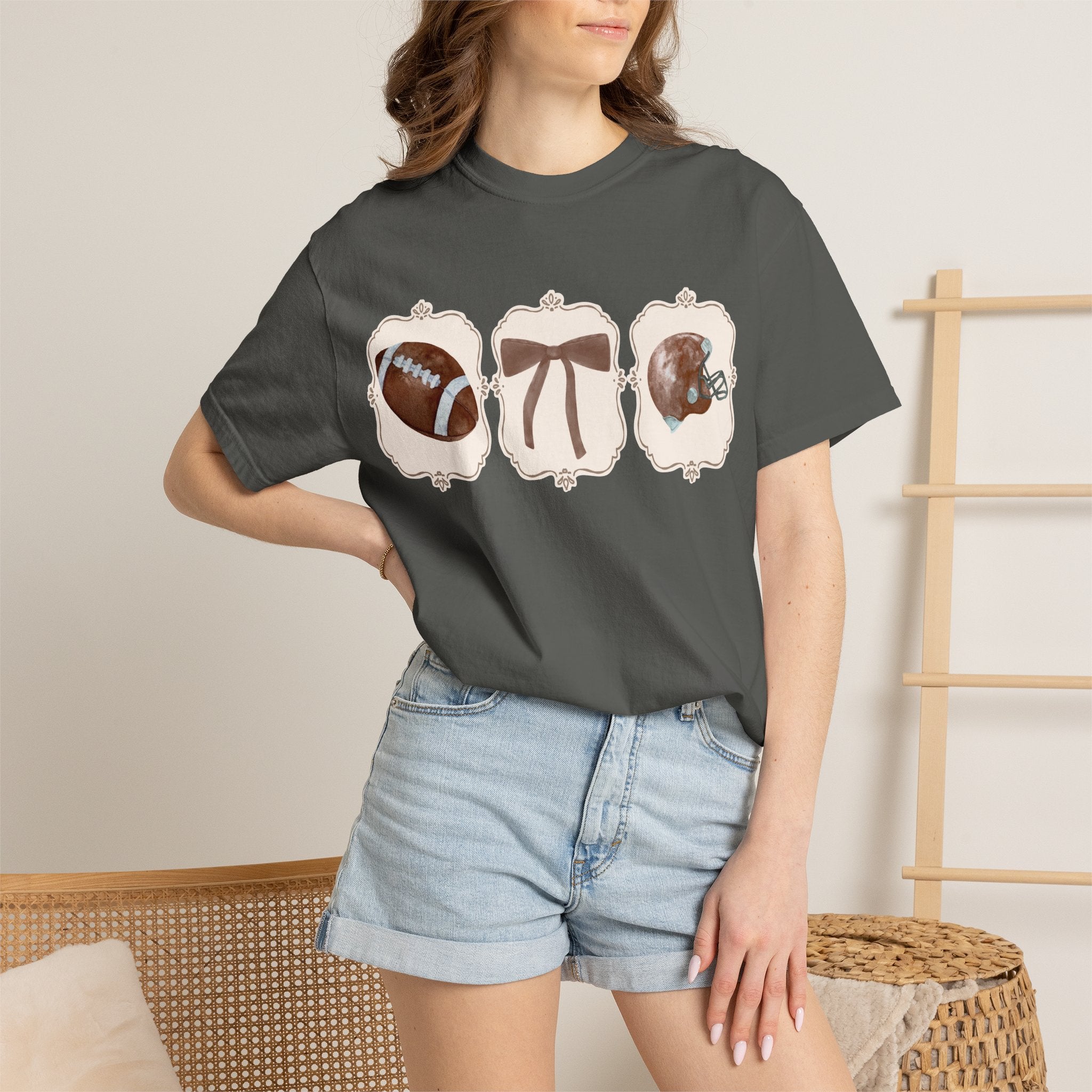 Cutsie Football T-shirt