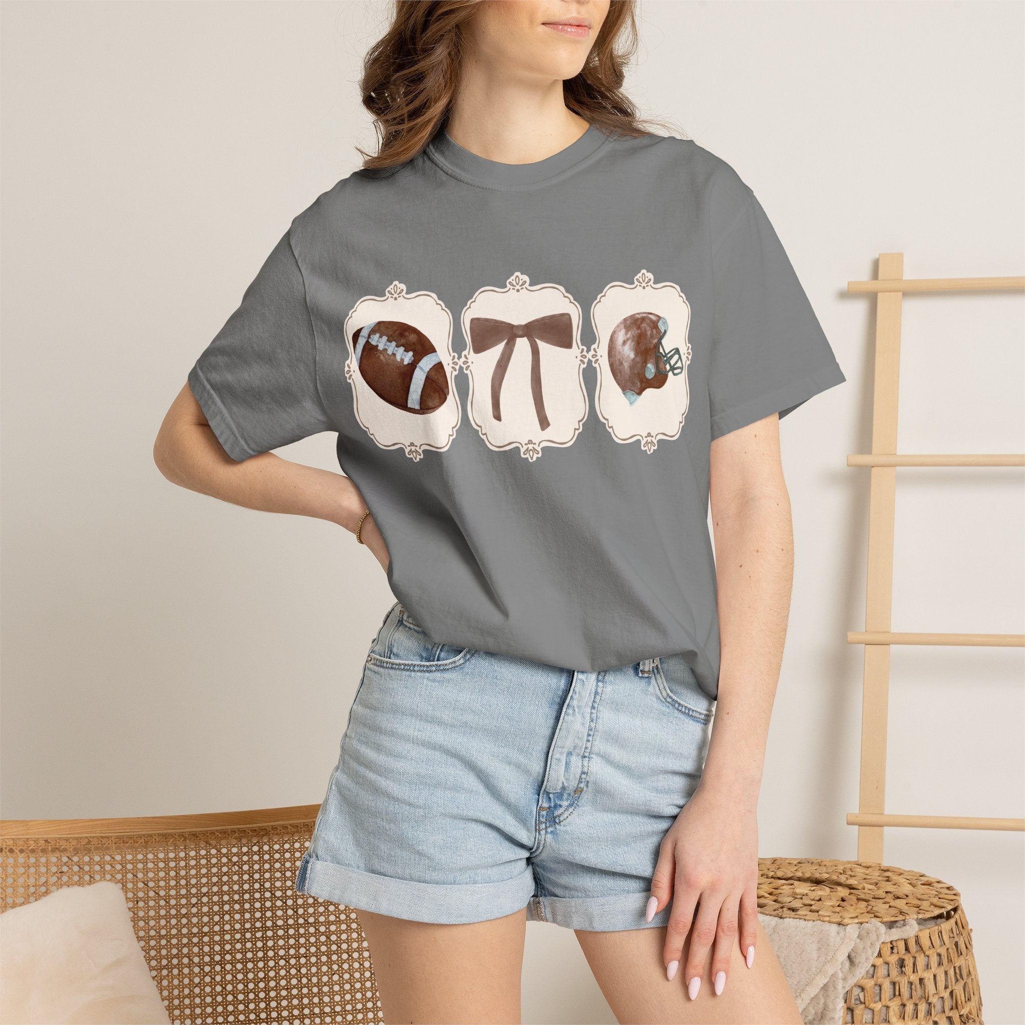 Cutsie Football T-shirt