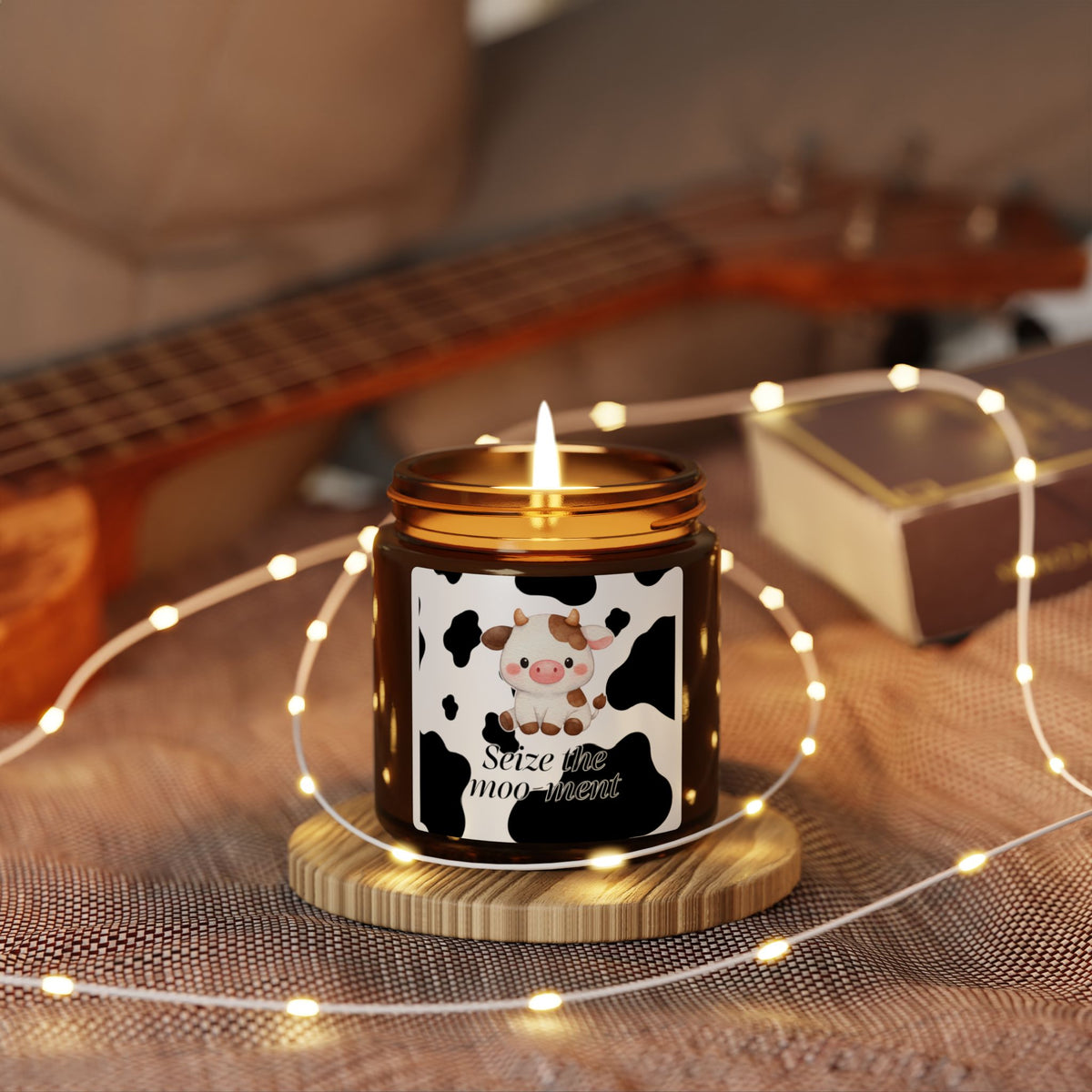 Seize the Moo-Ment Scented Soy Candle