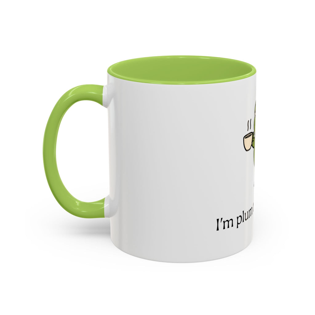 Plum Tuckered Out Coffee Mug
