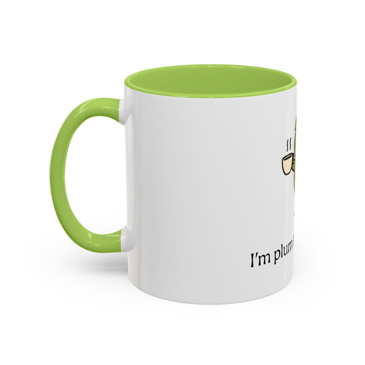 Plum Tuckered Out Coffee Mug