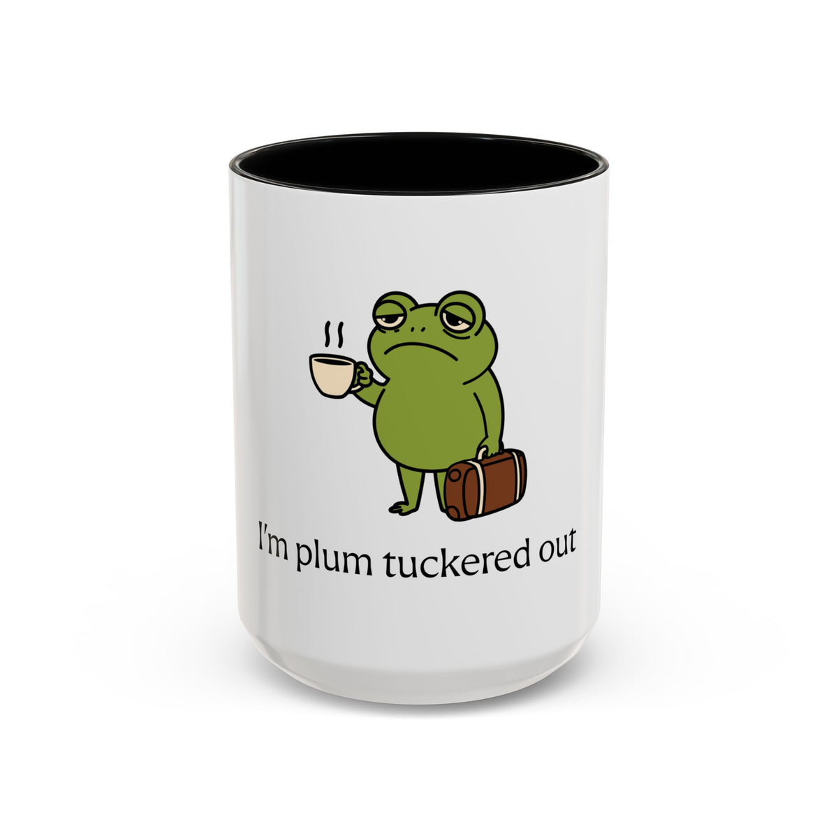 Plum Tuckered Out Coffee Mug