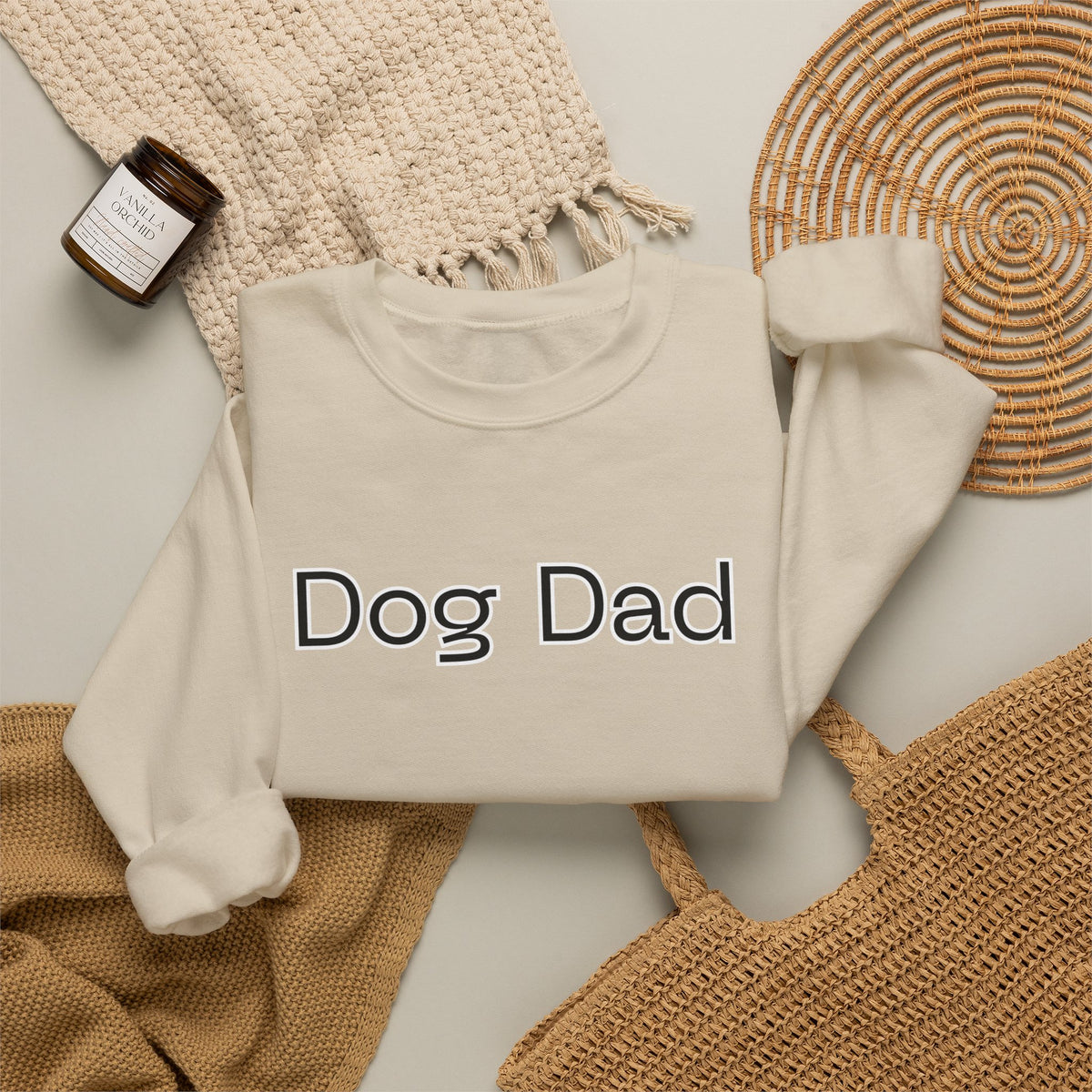 Dog Dad Holiday Sweatshirt