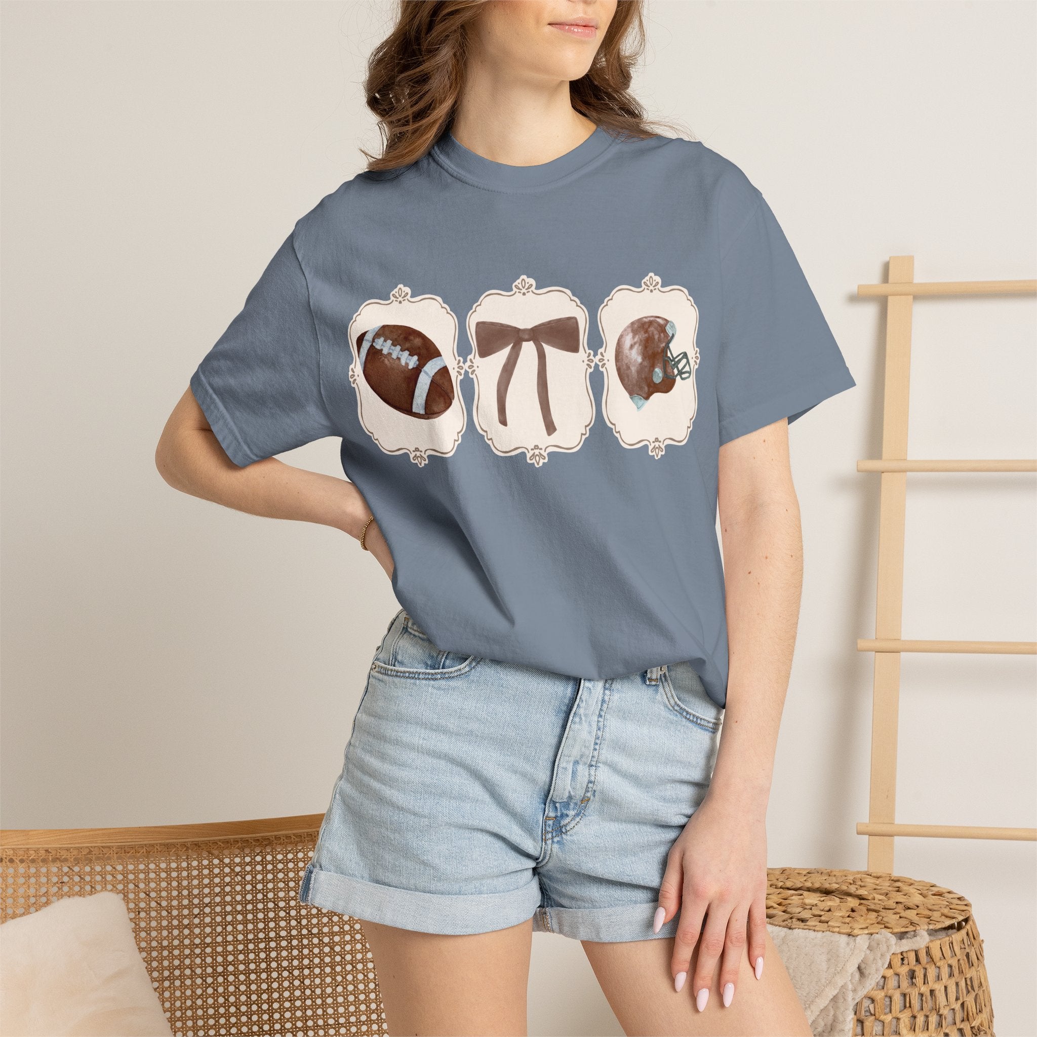 Cutsie Football T-shirt